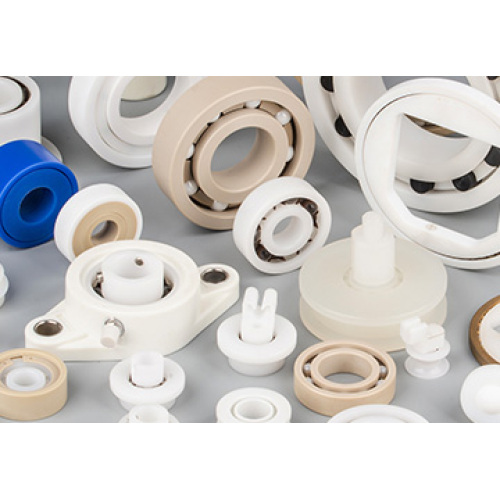 Which plastic bearing materials can HONY process?