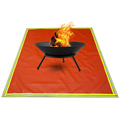 39 &quot;x 39&quot; Feuerstelle Matte feuerfeste feuerfeste Grillmatten zum Schutz der Deck Terrasse Gras Camping im Freien Oberflächen Sicherheitsmat1