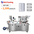 DPP Mini Small Automatic Alu PVC Packaging Tablet Capsule Flat Plate Sealing Forming Blister Packing Machine Price For Sale1