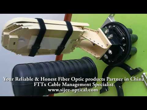 288 Fibers Dome Type Fiber Optic Splice Closure  FOSC with top quality