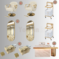 Hot Selling Feng Sheng Barber Shop Set - Salon Furniture, Chair for Shampoo and Hairdressing1