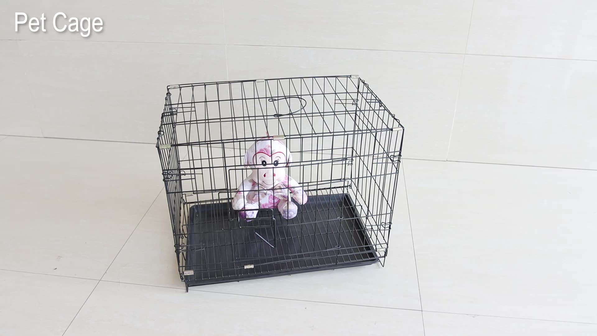 Foldable collapsable Kennel Mesh pet dog cages dog crates1