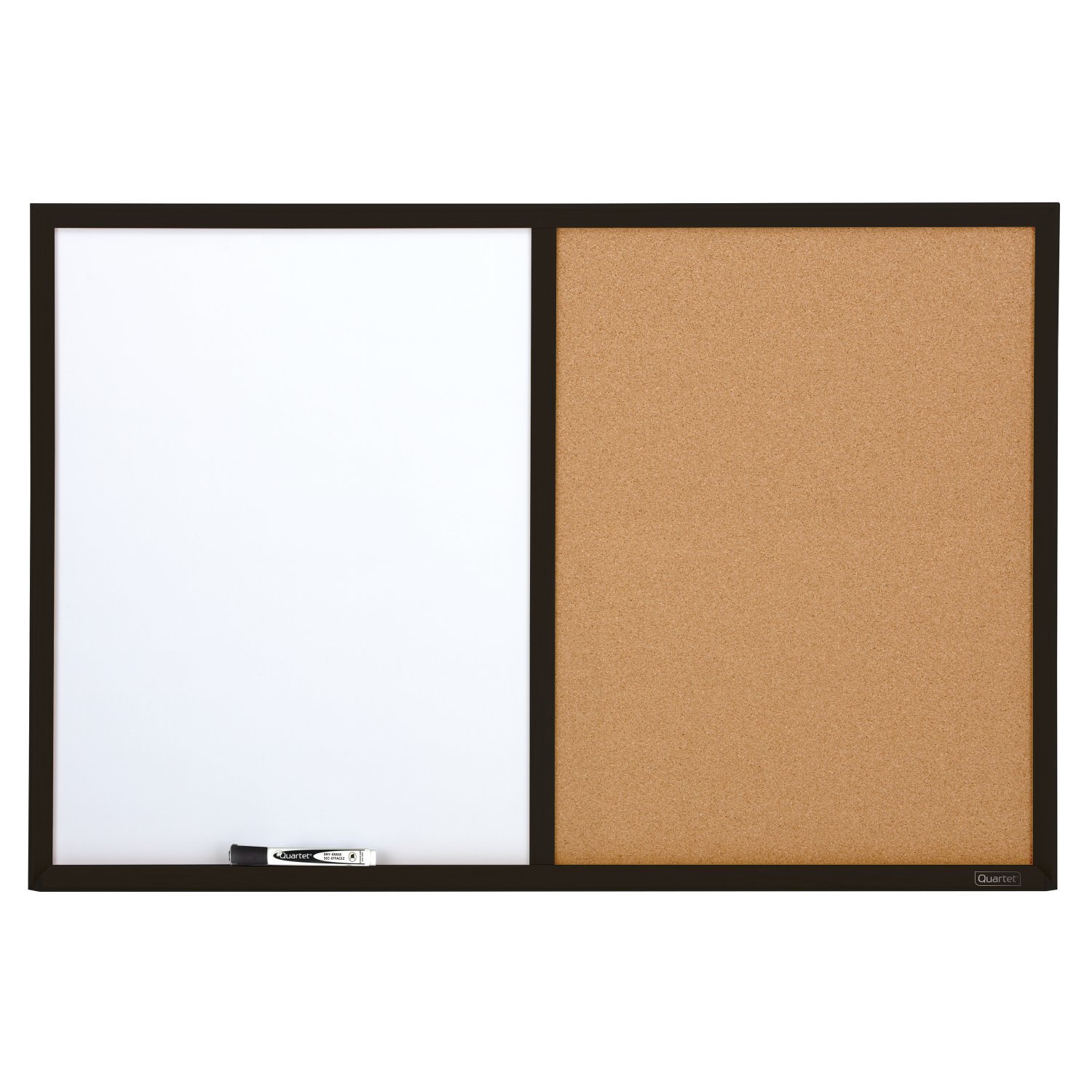 White board combined with cork noteboard