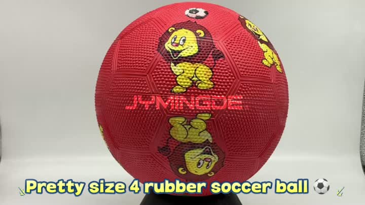 maat 4 rubberen voetbal