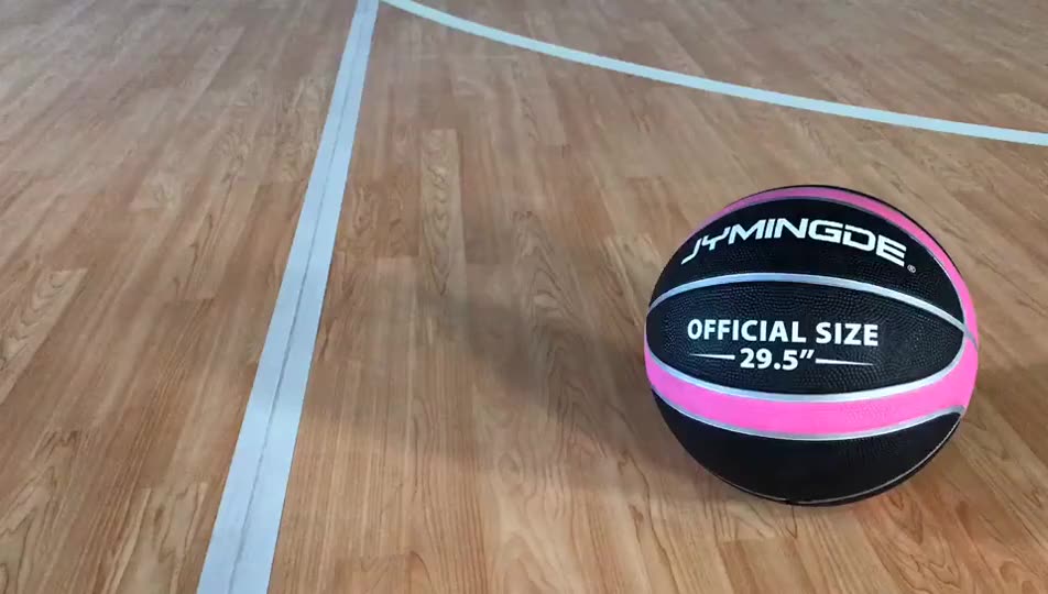 Högkvalitativ gummianpassad 12 paneler basketboll1