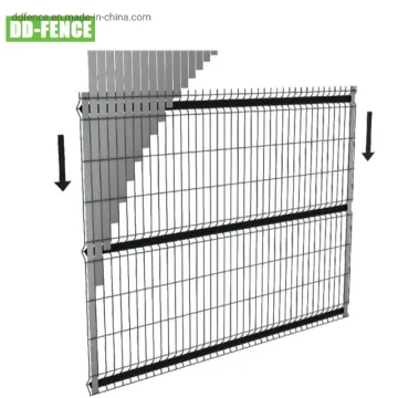 Pannello di recinzione riempita le lamine in PVC