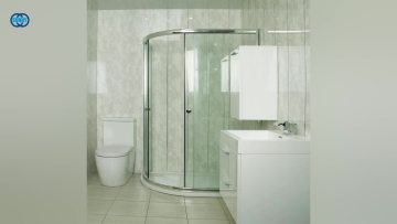 Moisture-Proof Function PVC Ceiling Panel  UK Bathroom PVC Wall and Ceiling Sheet Waterproof Cladding1