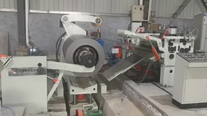 Galvanized & Stainless Steel Coil Slitting Rewinding Line