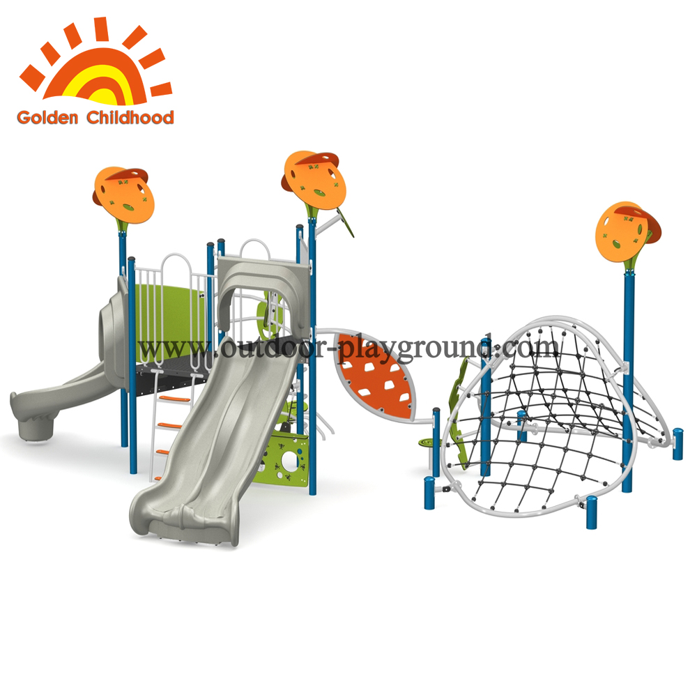 outdoor playground climb net for preschool