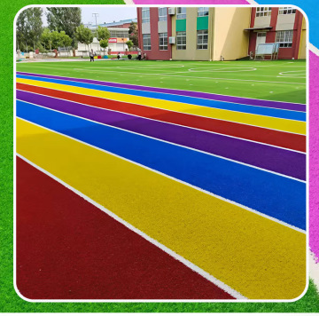 red yellow artificial grass ~1