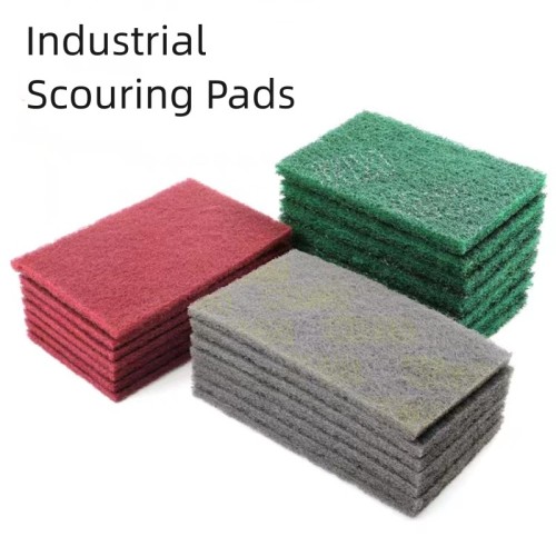 What is an industrial scouring pad?