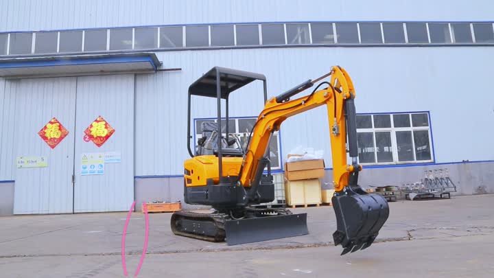 Excavatrices de crawler en Chine de 2,2 tonnes