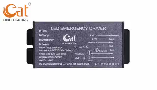 External LED Emergency Driver