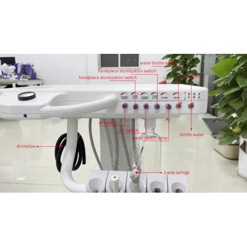 Medical Portable Trolley Treatment Dental Chair Mobile Dental Cart Unit1