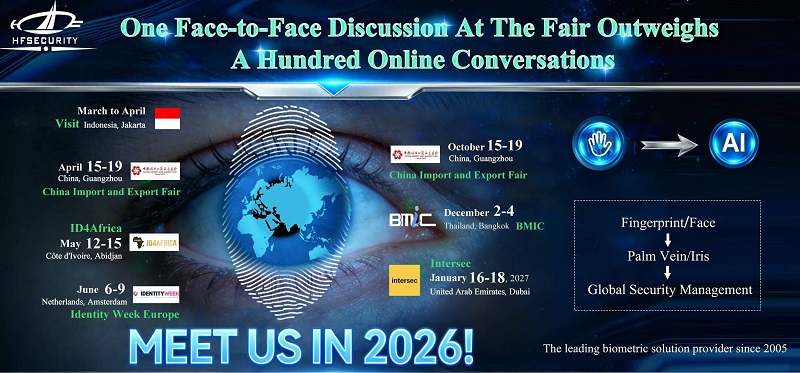 HFSecurity Ngaluncurkeun Wisata Global sareng Solusi Biometric Multimodal di 2026!