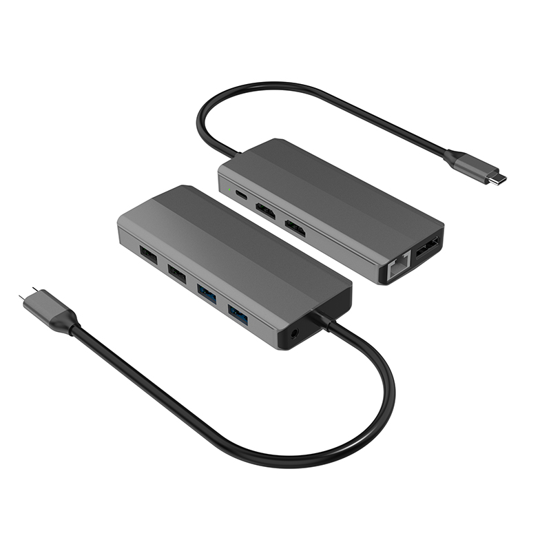 10-in-1 USB Type C to USB Adapter