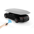 Hot UV Protection Automatic Folding Sunshade Car Roof Umbrella1