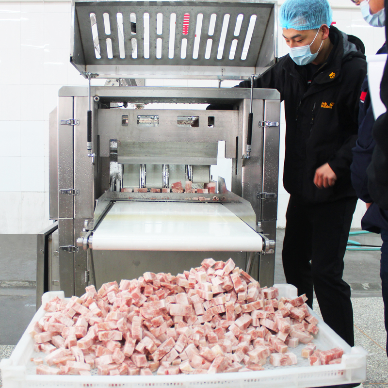 Frozen Meat Cutting Machine