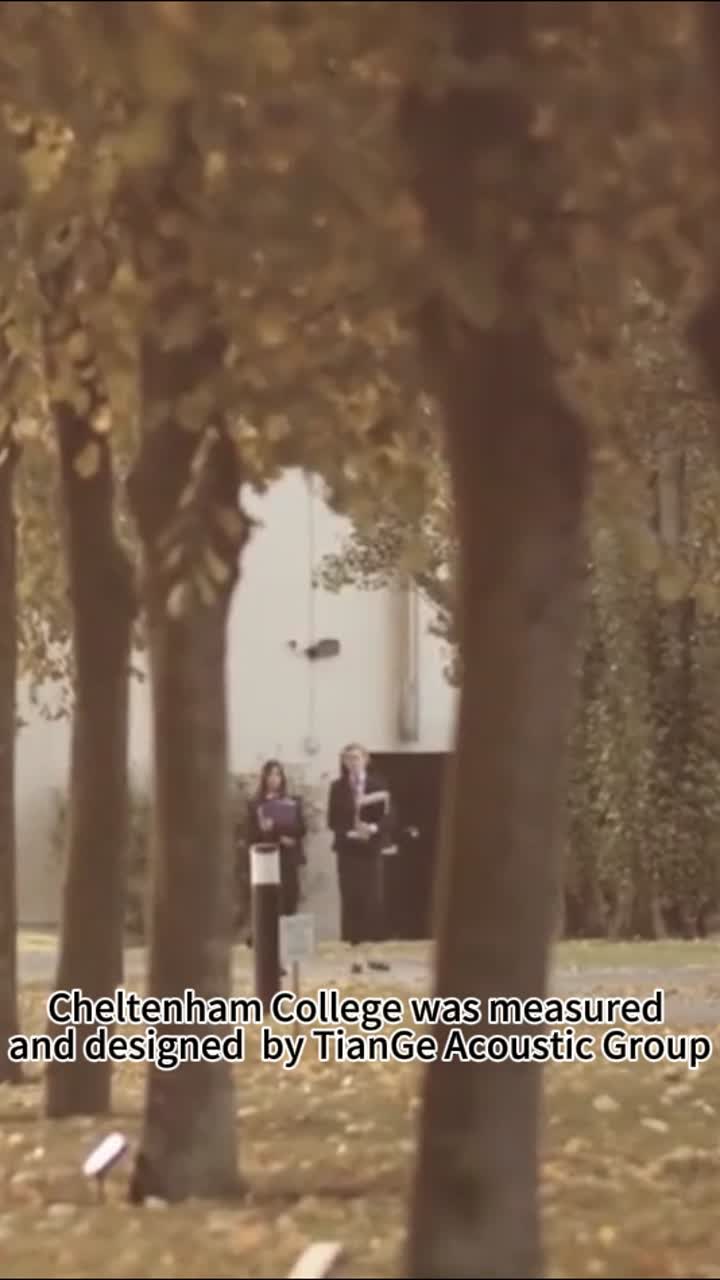 تم قياس وتصميم كلية شلتنهام بواسطة TianGe Acoustic Group