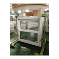 European Standard PVC Double Hung Lifting Windows with Blind1