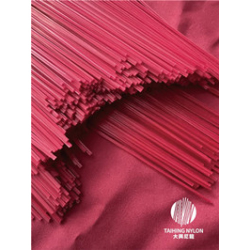 Tai Hing Nylon Filament with Viva Magenta Color Is Available