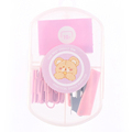Macaron Color Creative Stationery Set with Three-Grid Paper Clip and Stapler1