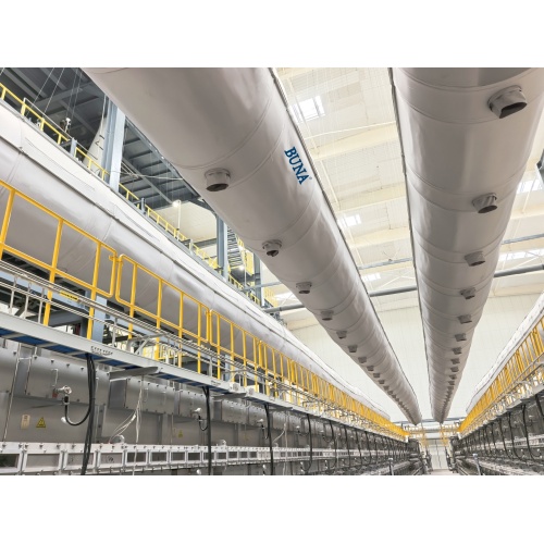 Fiber fabric rubber-plastic composite ducts were a