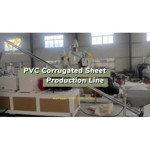 Plastik PVC UPVC Empat Lapisan Asa Glazed Extruder