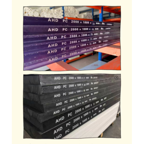 Para a mesma folha de plástico, as propriedades físicas da folha “preta” são piores do que as da folha “natural”?