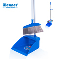 Kleaner Broom: Soft Bristle Floor Cleaner with Indoor Plastic Broom & Dustpan1
