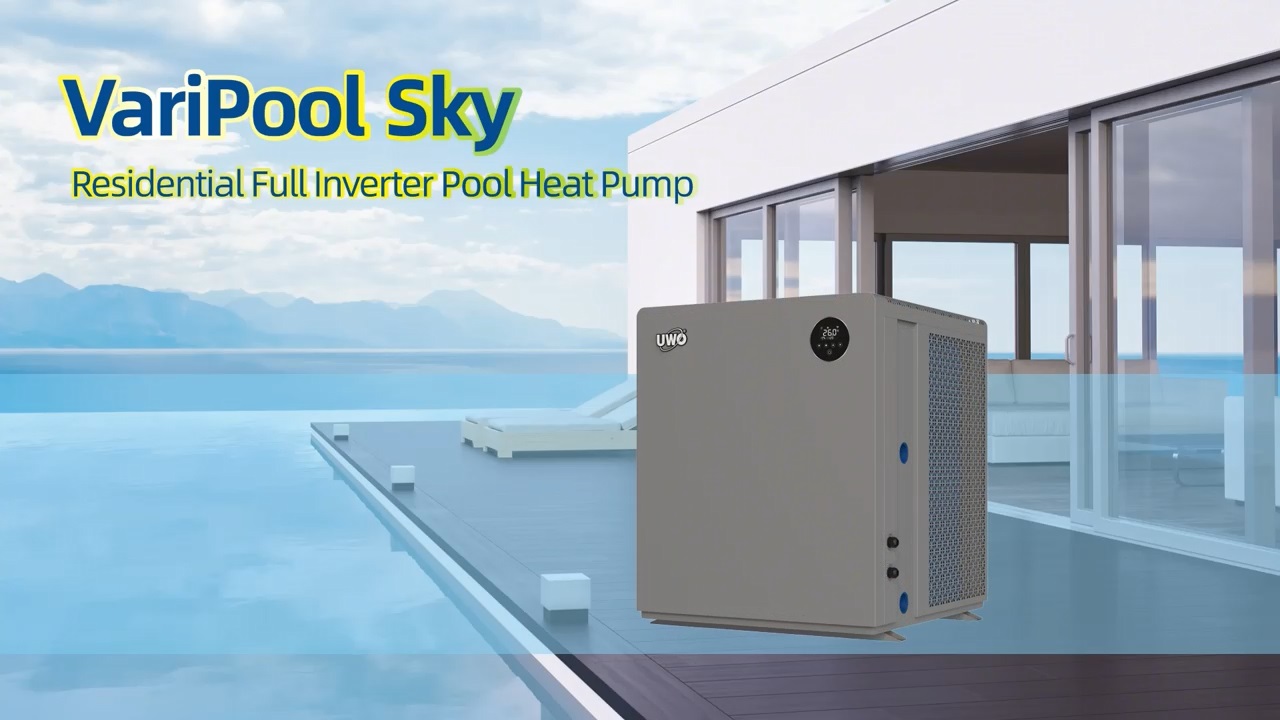 Varipool Pool Varipool Sky Full Inverter Pool Heat Pump, High Quality Varipool Sky ...