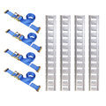 2 Inch Heavy Duty E-Track Tie Down Straps Kit with E-Track Rail1