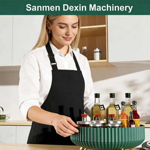 Stylish Tiered Storage Tray for Kitchen Countertop Condiment Organization