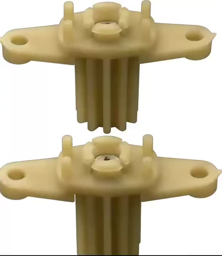 Spritzgussform für das kleine Getriebe von Autofenstern