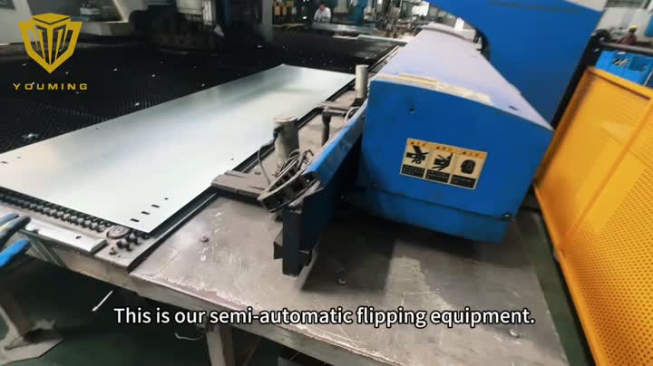 Semi automatic flipping line video