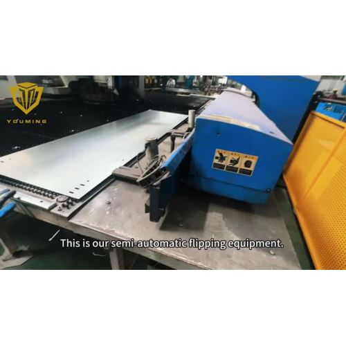 Semi automatic flipping line video