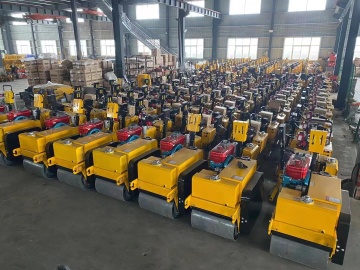 FVR600D Double drum road roller with diesel engine