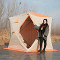Extra Large Insulated Waterproof Ice Fishing Tent for Winter Outdoor Camping1