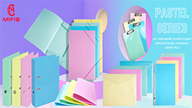 Pastell-Datei-Ordner-Sets