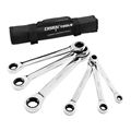 72-Tooth Double Box End Ratchet Wrench Set 8mm-19mm Chrome Vanadium Steel1