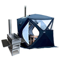 Portable Outdoor Sauna Tent for Camping, Ice Fishing, and 4-Season Use1