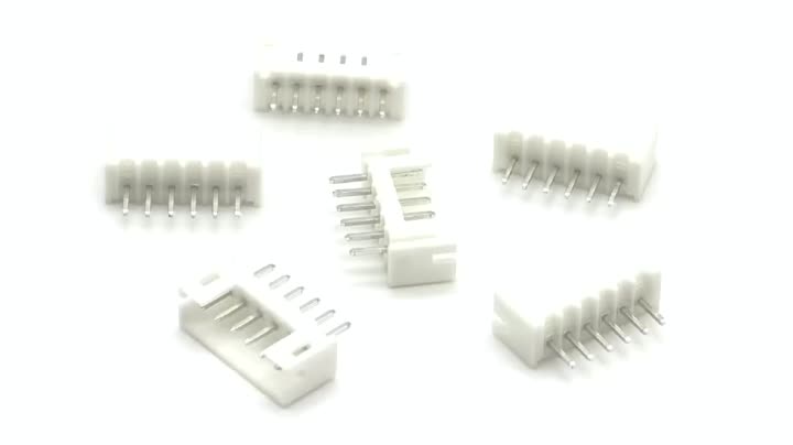 Wafer PH2.0 White Pin header Connector Straight DIP 6P