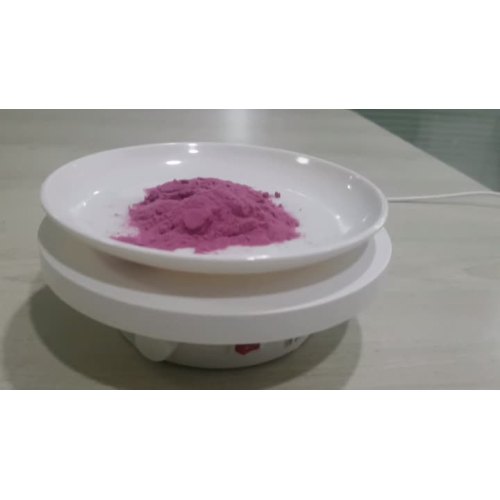 Purple red powder