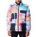 Σχεδιαστής μόδας Man Coats Custom Graphic Bomber Bubble Men&#39;s Down Puffy Jacket1