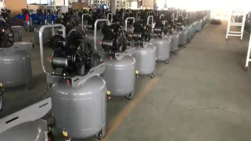 Piston air compressor gas spray paint portable