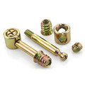 Four-In-One Furniture Screws M6 Eccentric Wheel Fittings: Assembled Hammer Screw Connector Parts1