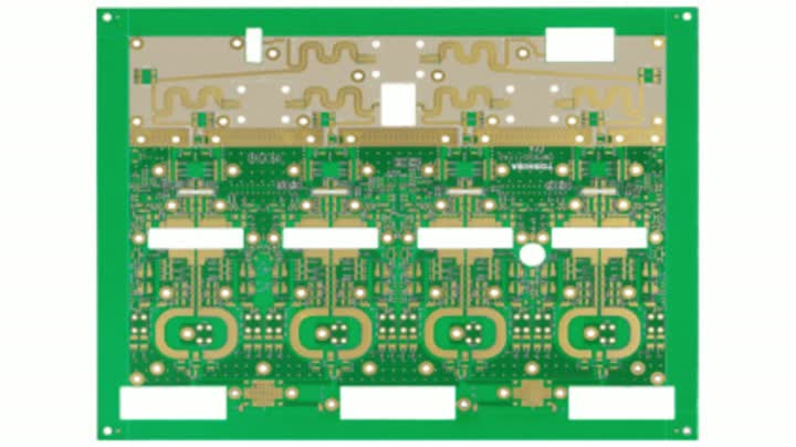 PCB de microondas