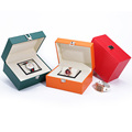 Hanhong Luxury Custom Leather Watch Case di imballaggio maschile Case di orologio regalo in pelle PU PUAGGIO