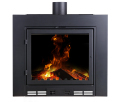 Wall Inserted Indoor Wood Burning Stove: Cast Iron Heaters for Home1