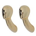 Custom Electroplated Chrome Gold Mannequin Head for Wig Display1